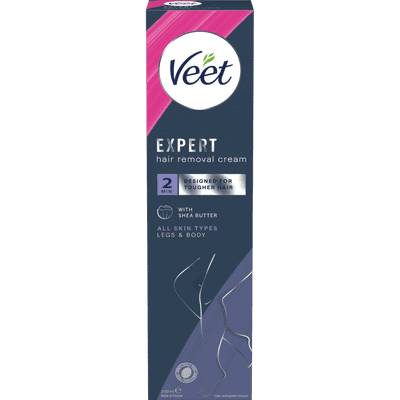 Veet Expert Hair Removal Cream Legs & Body All