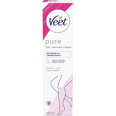 Veet Pure Hair Removal Cream Normal Skin Body&Legs